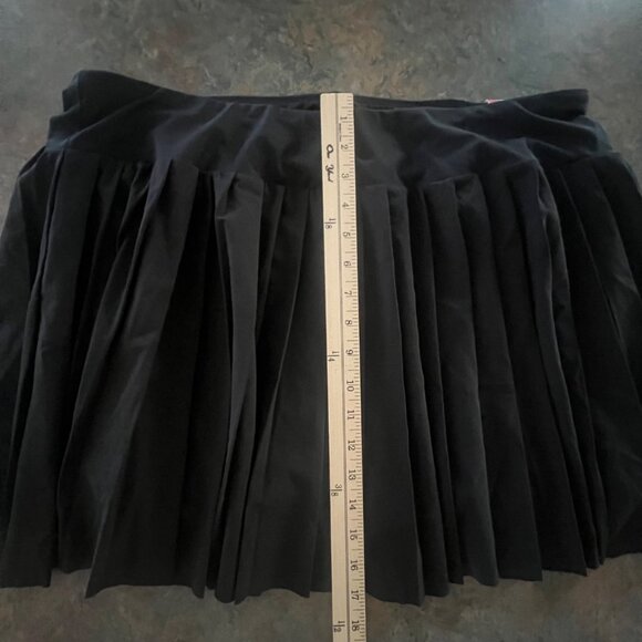 Women’s XXL DSG Moisture-Wicking Pleated Skort Pure Black‎ - Picture 3 of 9